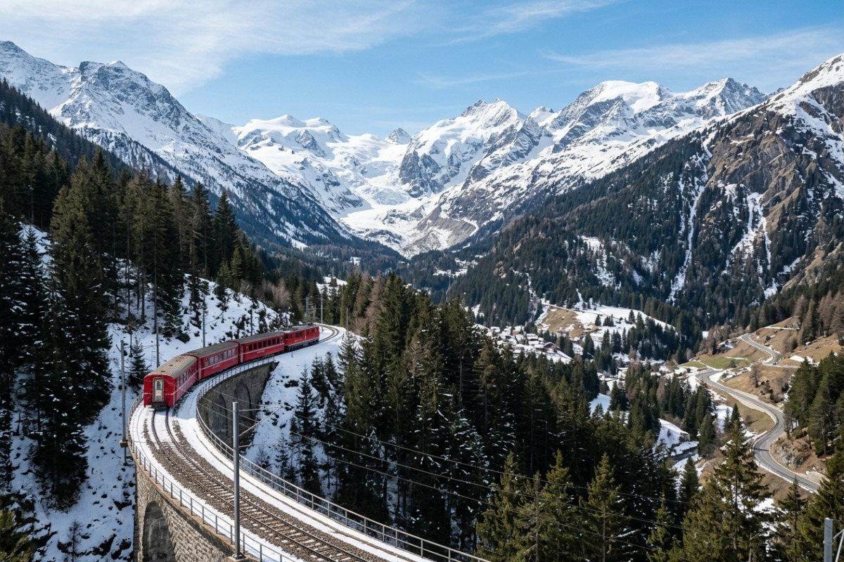Exploring the Swiss Alps by Scenic Train: A Journey to Remember